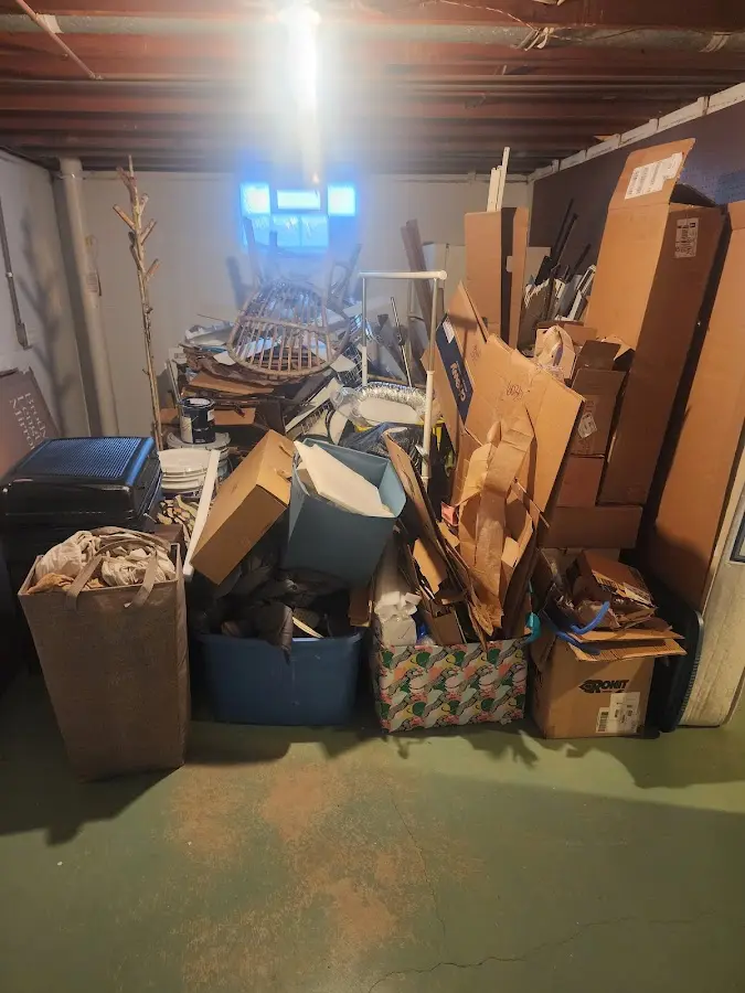 Roll-off dumpster container at job site for Concrete Dumpster Rental in La Habra Heights